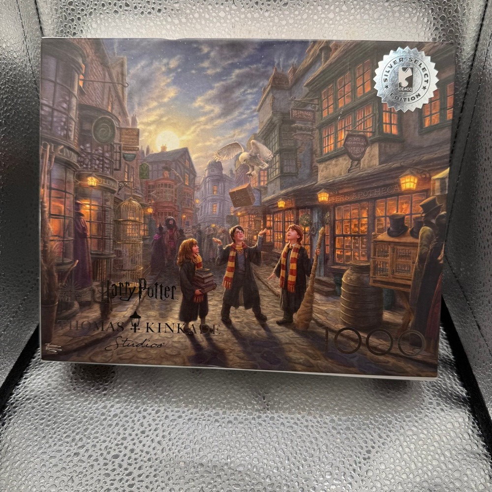 Thomas Kinkade Harry Potter Hogwarts Castle 1000 Piece Jigsaw Puzzle